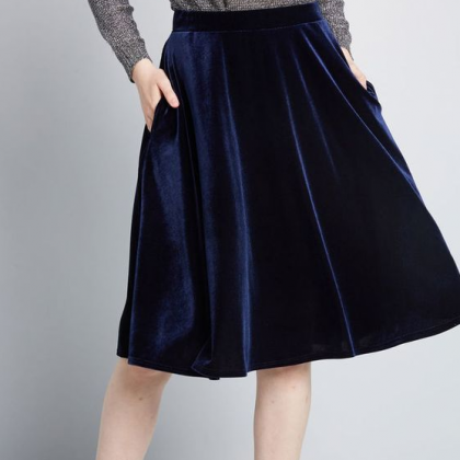 Street Style Skirt Satin Skirt Fashion Women Skirt..