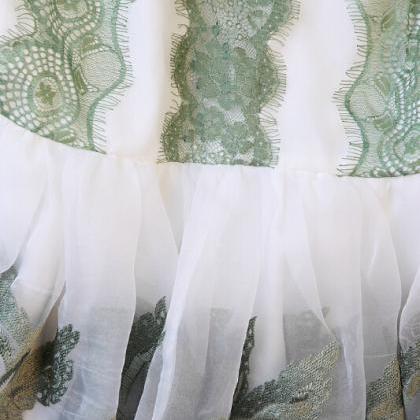 Fashion Embroidered Sleeveless Dress Vg121703nm