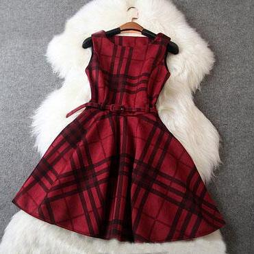 Stylish And Elegant Sleeveless Dress Vg121902nm