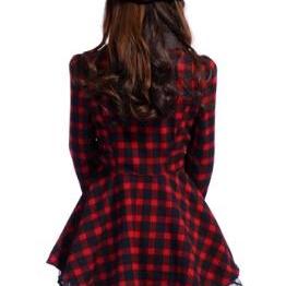 Slim Lace Long-sleeved Dress Kj01