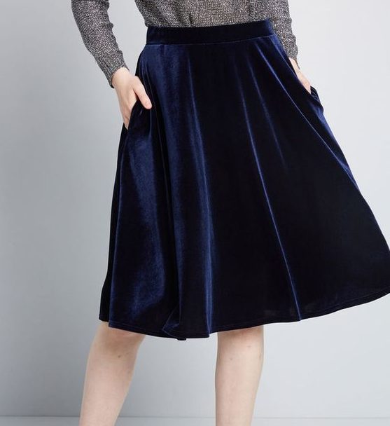 Street Style Skirt Satin Skirt Fashion Women Skirt Spring Autumn Skirt Knee-length Skirt