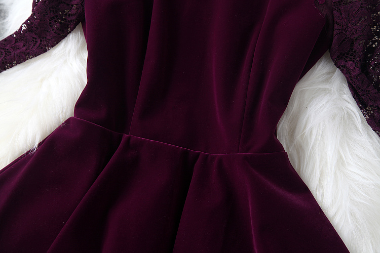 Lace Longsleeved Dress on Luulla