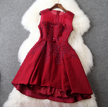 Fashion Handmade Bead Dress Vg10201nm