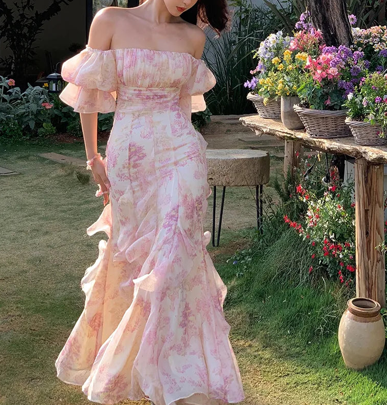 Bouquet Sling Dress main image 1